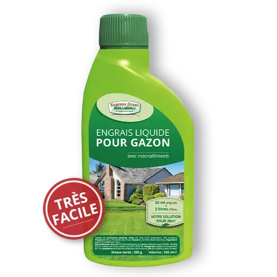 Engrais liquide pour gazon